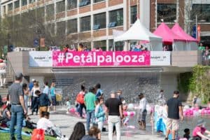 Petalpalooza at Capitol Riverfront on Saturday, April 16th, 2022 in Washington. (Joy Asico / Asico Photo)