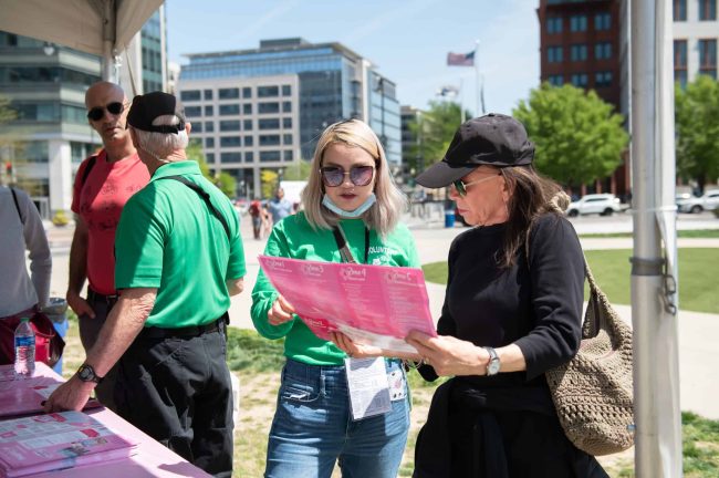 Petalpalooza at Capitol Riverfront on Saturday, April 16th, 2022 in Washington. (Joy Asico / Asico Photo)